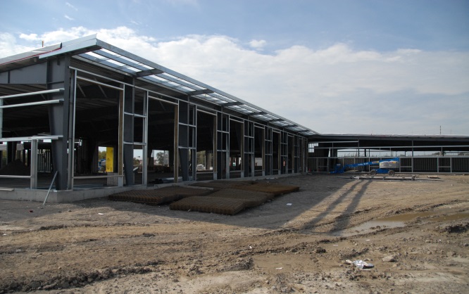 Electrolab's new building under construction