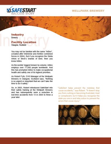 Wellpark Brewery Case Study