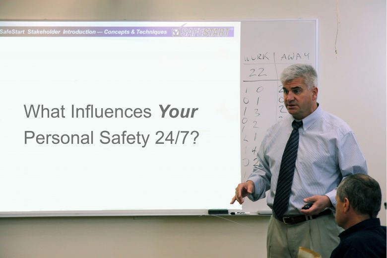 Don Wilson speaking about 24/7 safety