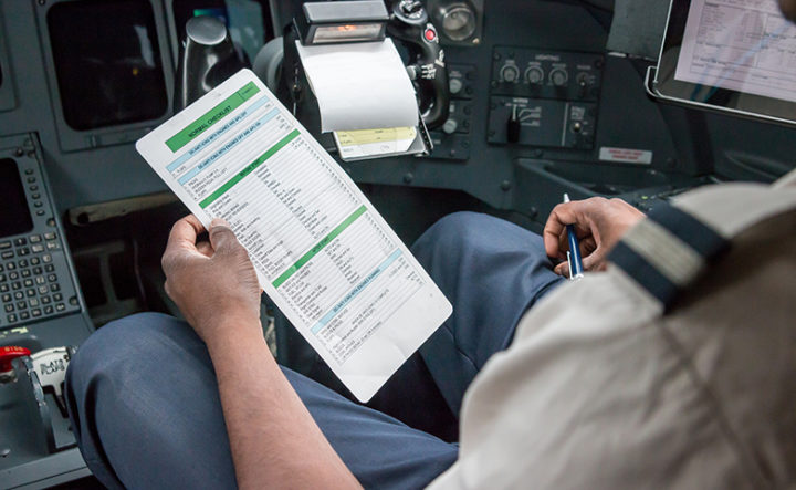 Pilot reading checklist